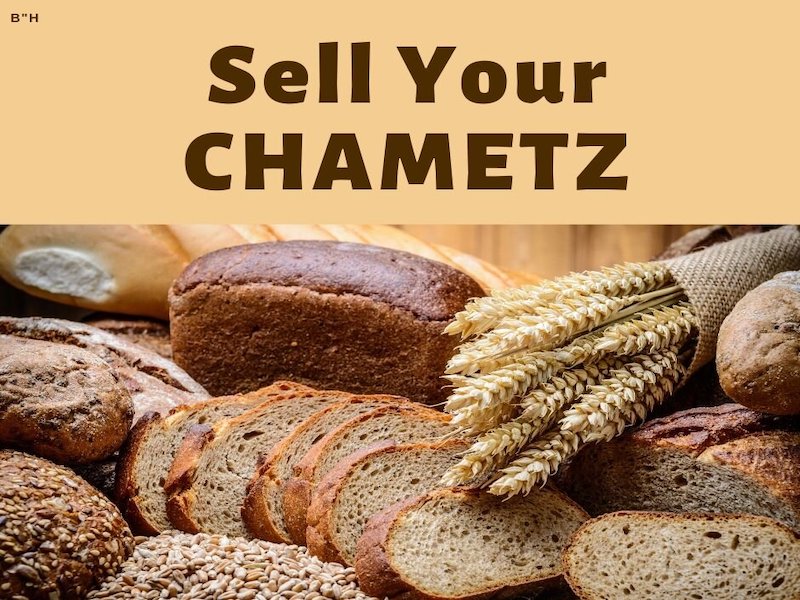"Sell" Your Chametz?